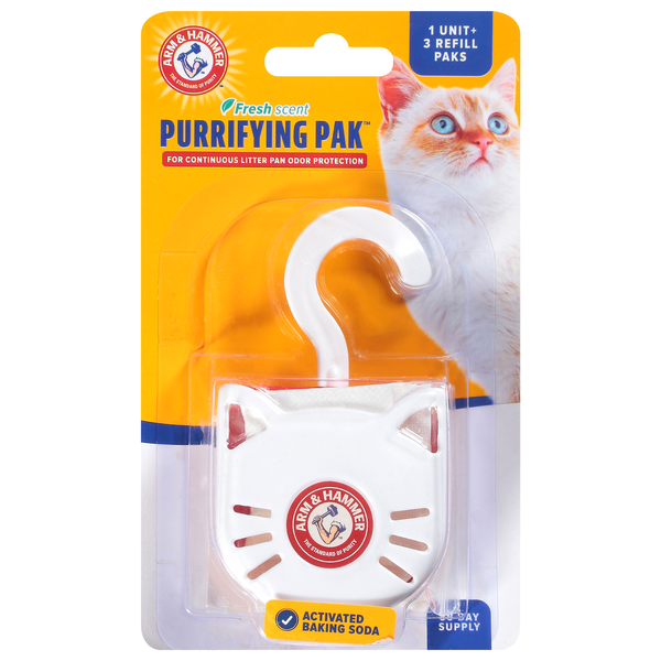 Arm & Hammer Purrifying Pak Odor Protection Fresh Scent