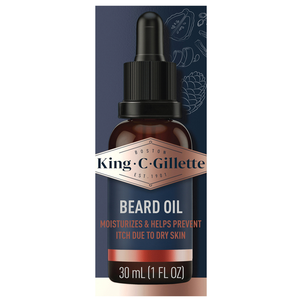 King C Gillette Beard Oil