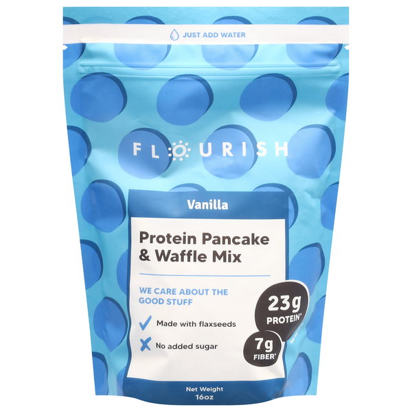 Flourish Vanilla Protein Pancake & Waffle Mix