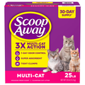 Scoop Away Clumping Meadow Fresh Scent Dust Free Multi-Cat Litter