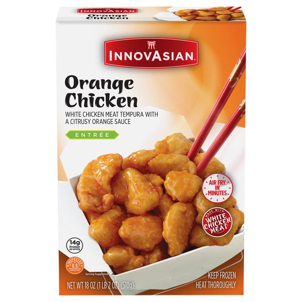 InnovAsian Orange Chicken Entree Frozen Meal