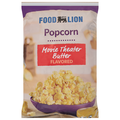 Food Lion Movie Theater Butter Flavored Popcorn