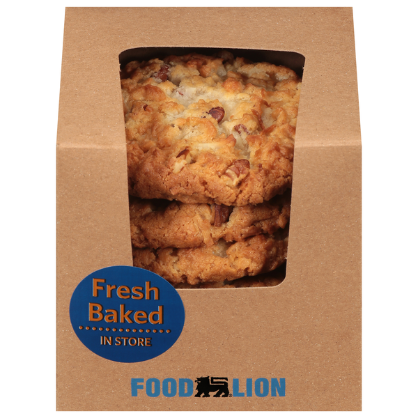 Food Lion Bakery Gourmet Coconut Pecan Cookies - 6 ct