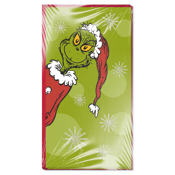 Hallmark Money or Gift Card Holders The Grinch (6 Cards with Envelopes)