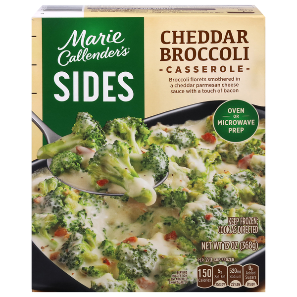 Marie Callender's Sides Cheddar Broccoli Casserole Frozen