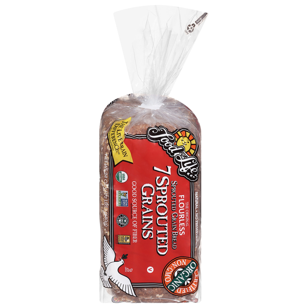 Food For Life Organic 7 Sprouted Grains Sliced Bread Frozen