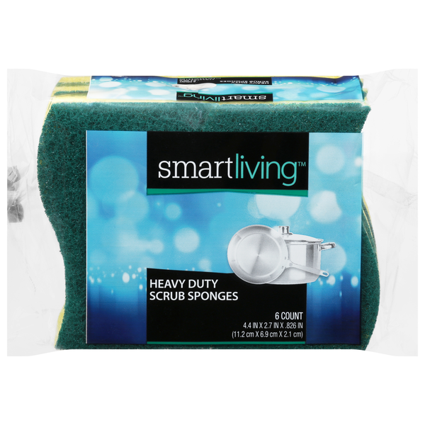 Smart Living Heavy Duty Scrub Sponges