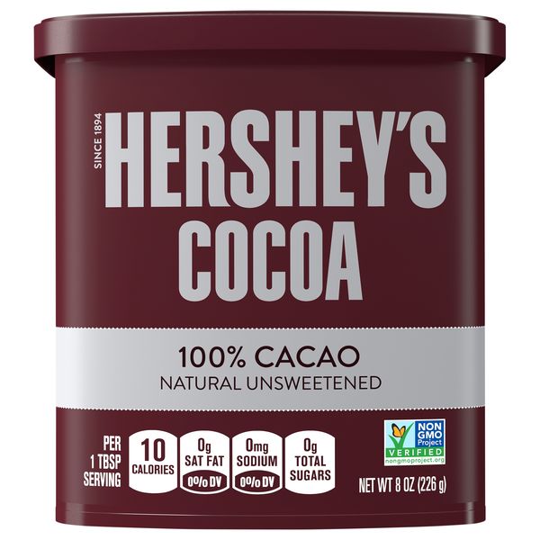 Hershey's 100% Cacao Natural Unsweetened Baking Cocoa Powder