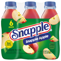 Snapple Apple Juice - 6 pk Plastic