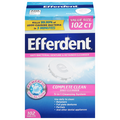 Efferdent Complete Clean Antibacterial Denture Cleanser Tablets