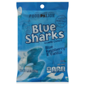 Food Lion Blue Sharks Blue Raspberry & Vanilla Gummi Candy