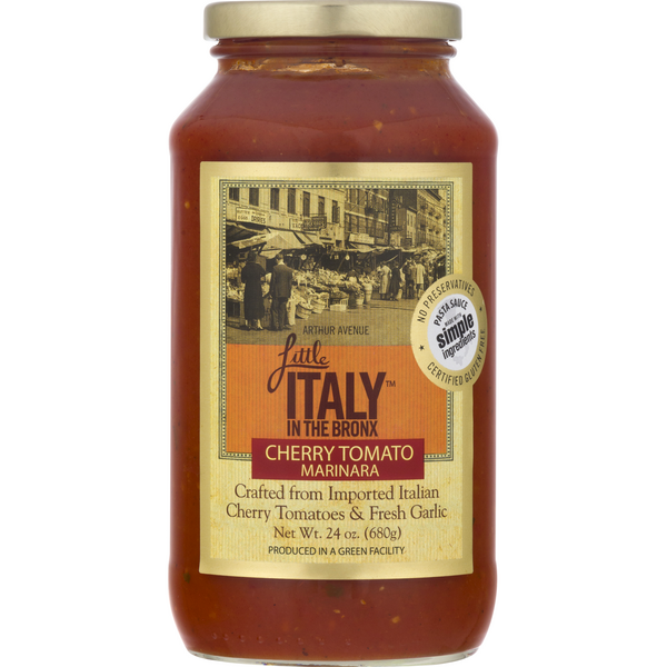 Save on Little Italy in the Bronx Cherry Tomato Marinara Pasta Sauce