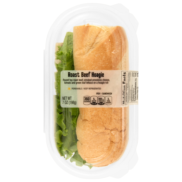 Stop & Shop Roast Beef Hoagie