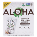 ALOHA Organic Coconut Chocolate Almond Plant-Based Protein Bars - 5 ct