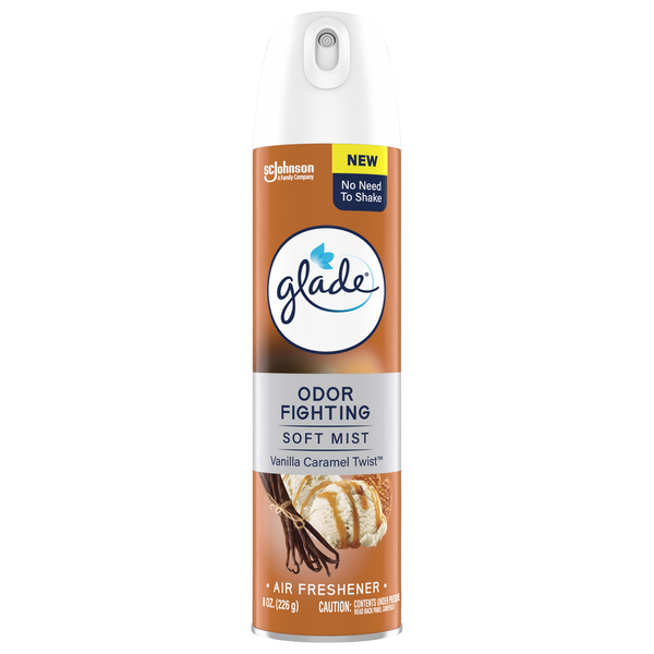 Glade Vanilla Caramel Twist Air Freshener Aerosol Spray