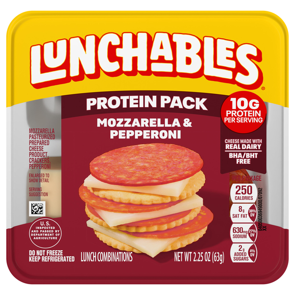 Lunchables Lunch Combinations Pepperoni & Mozzarella with Crackers