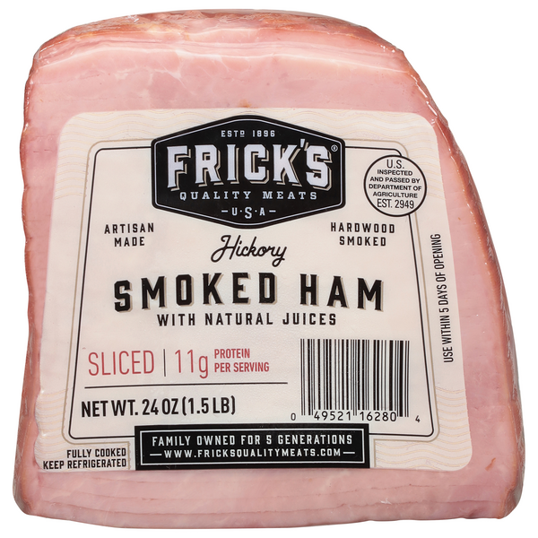 Frick's Deli Ham Hickory Smoked Sliced