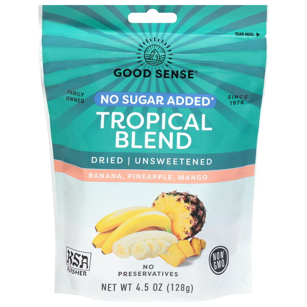 Good Sense No Sugar Added Tropical Blend