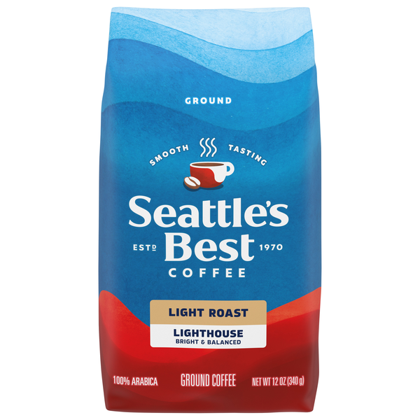 Seattle's Best Coffee Lighthouse Light Roast Ground Coffee