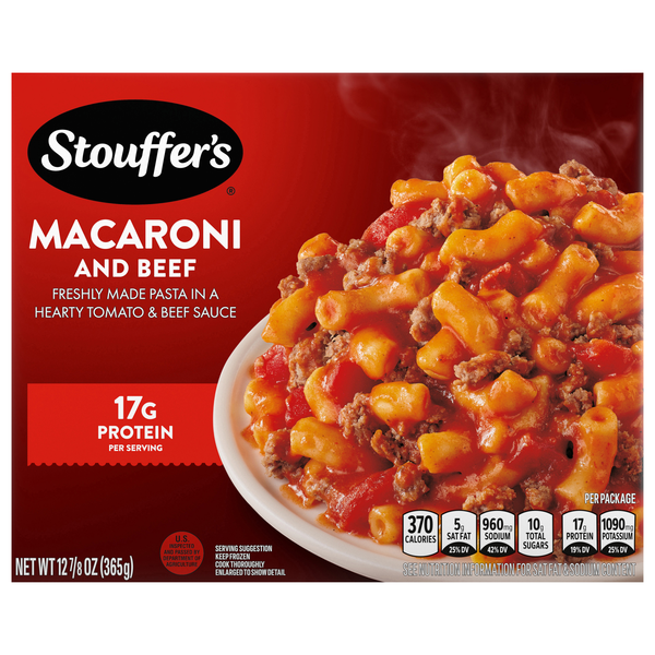 Stouffer's Macaroni & Beef Frozen Meal