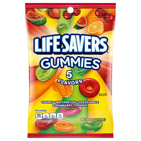 Life Savers 5 Flavors Gummies Candy