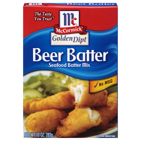 McCormick Golden Dipt Beer Batter Seafood Mix