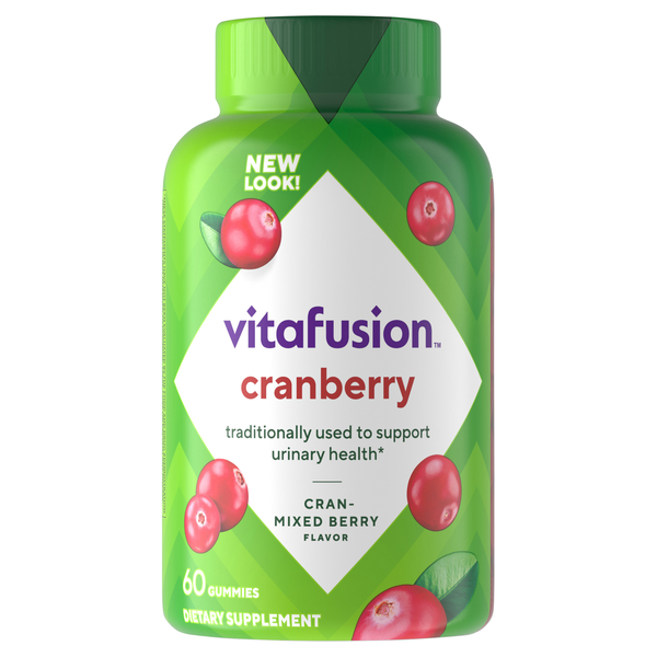 vitafusion Cran-Mixed Berry Flavor 500mg Cranberry Gummies