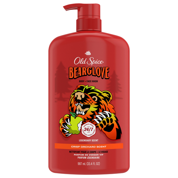Old Spice Men Bearglove Body Wash Pump