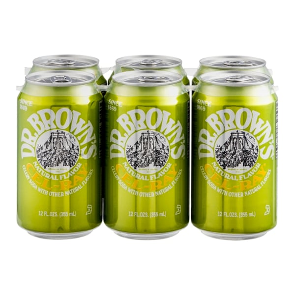 Dr. Brown's Cel-Ray Natural Flavor Soda - 6 pk