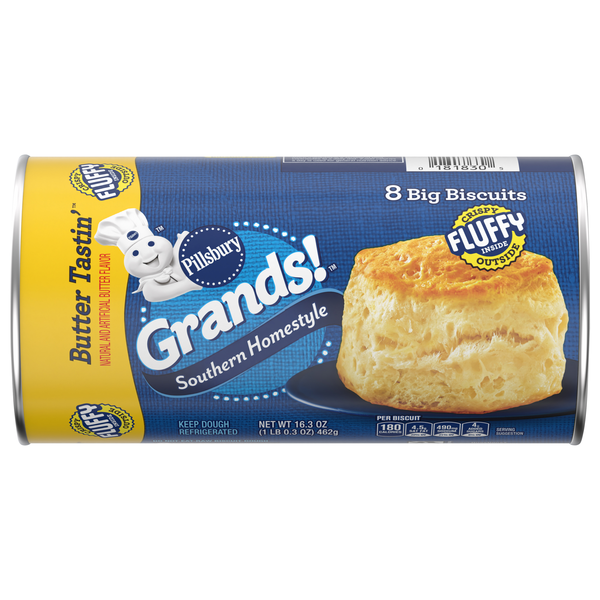 Pillsbury Grands! Southern Homestyle Butter Tastin' Biscuits - 8 ct