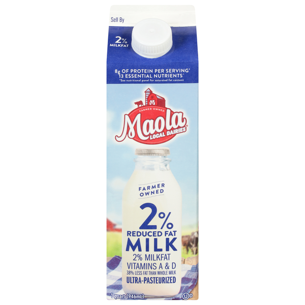 Maola 2% Reduced Fat Milk