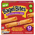 Bagel Bites Cheese & Pepperoni Rolled Pizza Snacks - 12 ct Frozen