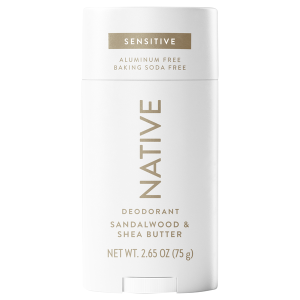 Native Sensitive Aluminum Free Sandalwood & Shea Deodorant Stick