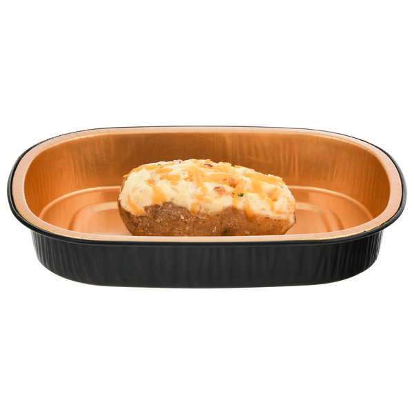 Hannaford Deli Bacon & Cheddar Macaroni & Cheese Twice Baked Potatoes
