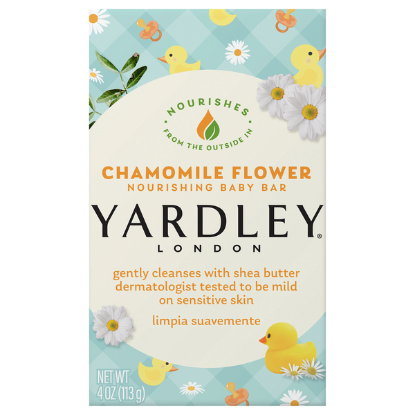 Yardley London Chamomile Flower Nourishing Baby Bar