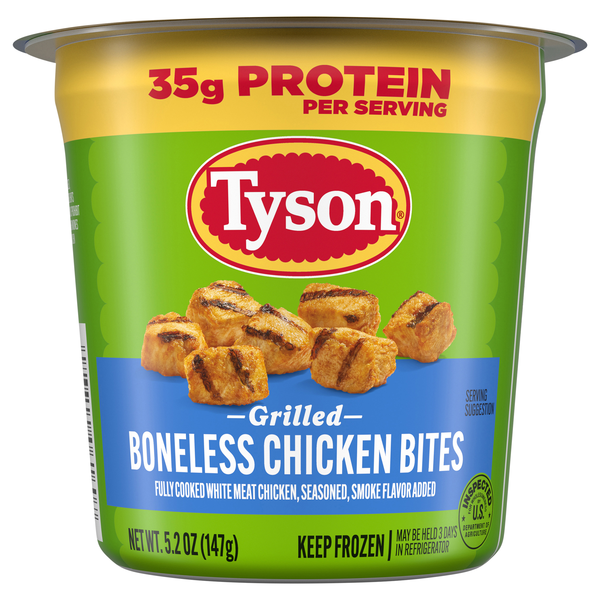 Tyson Grilled Boneless Chicken Bites Frozen