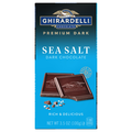 Ghirardelli Intense Sea Salt Dark Chocolate Candy Bar 60% Cacao