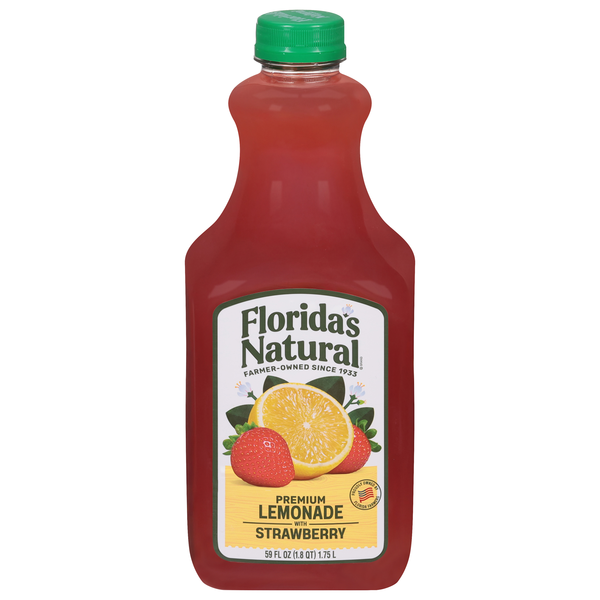 Florida's Natural Premium Lemonade with Strawberry