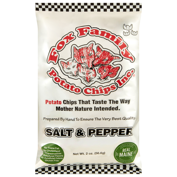 Fox Family Potato Chips Inc. Salt & Pepper Potato Chips