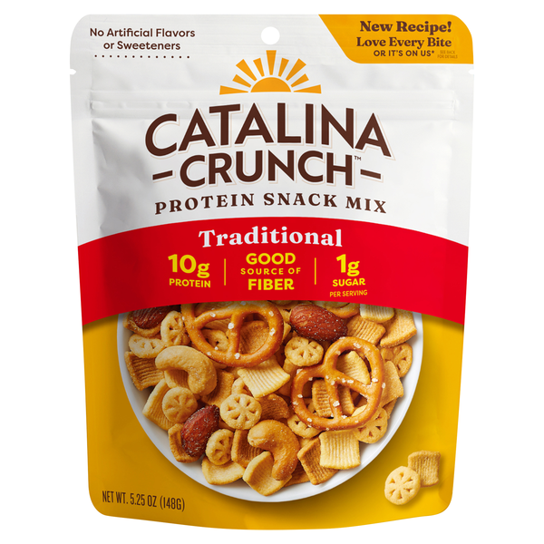 Catalina Crunch Keto Friendly Crunch Mix Traditional Protein Snack