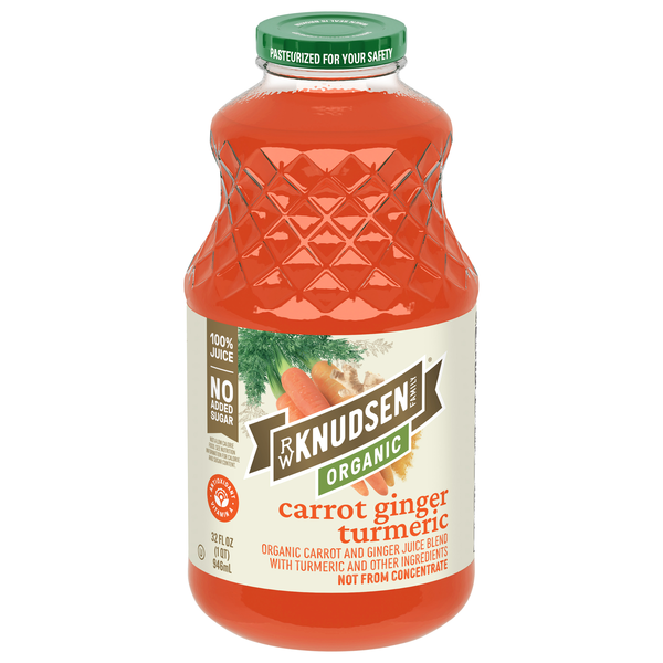 R.W. Knudsen Family Organic Carrot Ginger Turmeric Juice