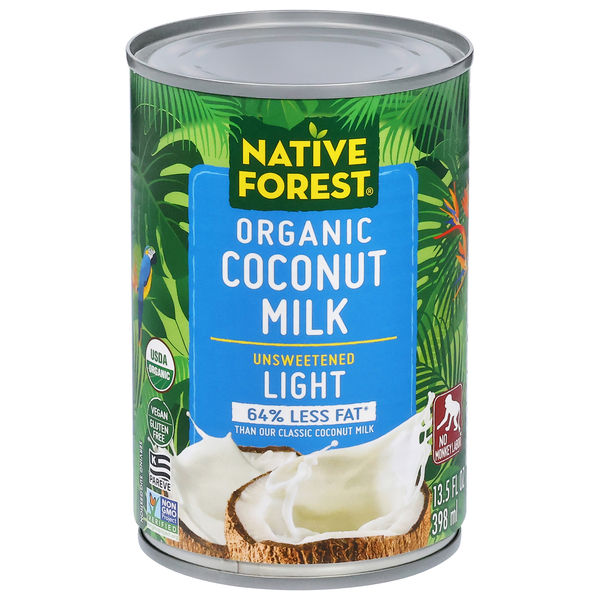 Native Forest Organic Light Unsweetened Coconut Milk