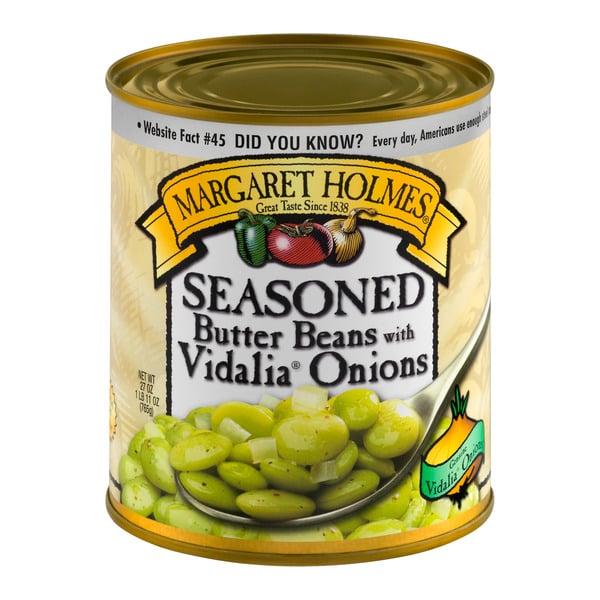 Margaret Holmes Seasoned Butter Beans with Vidalia Onions