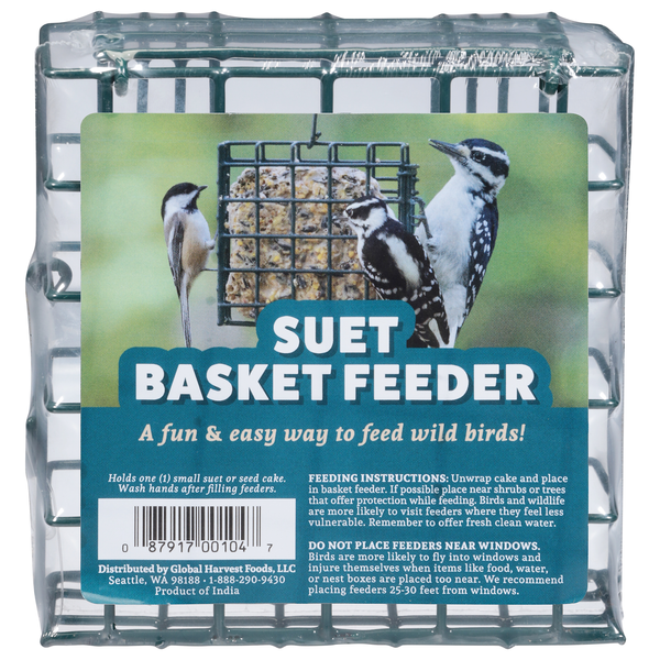 Audubon Park Suet Basket Bird Feeder