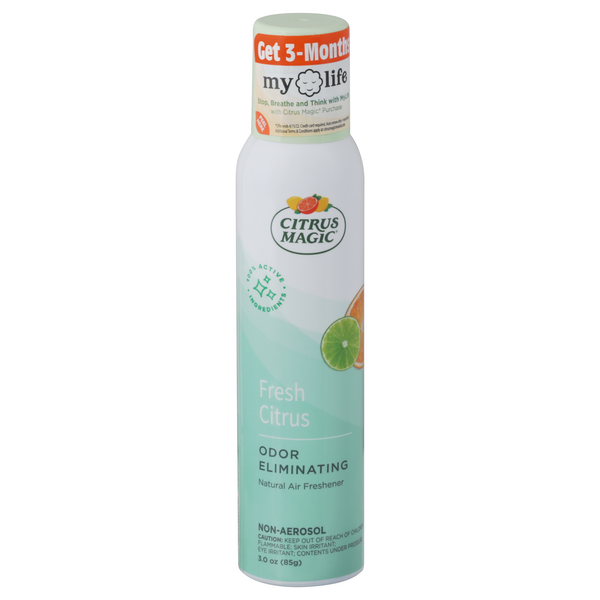 Citrus Magic Odor Eliminating Fresh Citrus Air Freshener Spray