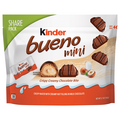Kinder Bueno Mini Milk Chocolate & Hazelnut Cream Candy Bites Share Pack