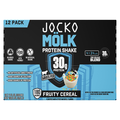JOCKO Molk Fruity Cereal 30g Protein Shakes - 12 pk