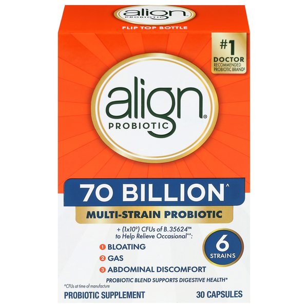 Align Multi-Strain Probiotic Supplement Capsules