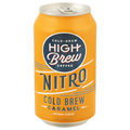High Brew Caramel Nitro Cold Brew Coffee Beverage