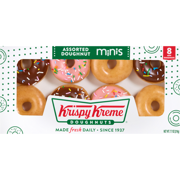 Krispy Kreme Minis Assorted Doughnuts - 8 ct
